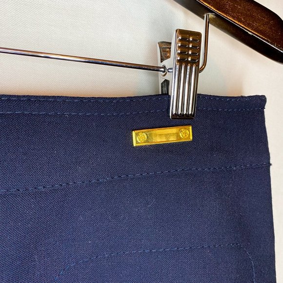 NWT Tory Burch Navy Pencil with Topstitch Detail - Picture 10 of 11